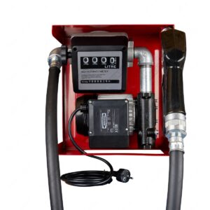 Dieselpomp-220V-40-60-LM-Met-Telwerk-–-Open-Rood-Frame